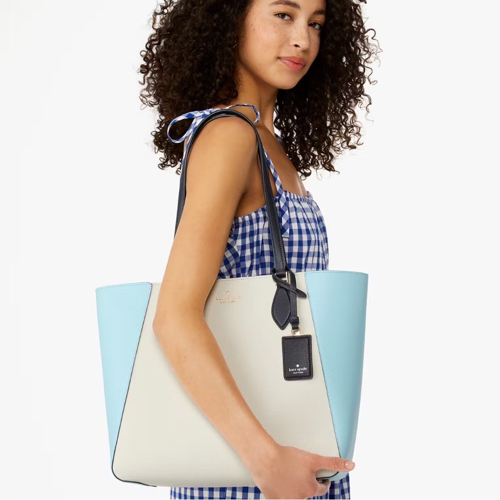 🆕 KATE SPADE | Large Poppy Colorblock Tote